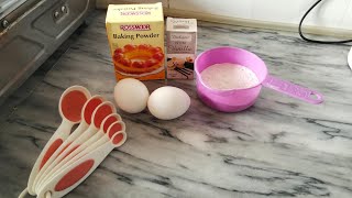 Soft and Fluffy Cake sponge recipe with 2 eggs screenshot 3