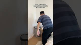 Life would be much easier with a motion-sensor trash can #ninestars #kitchen #lifehacks