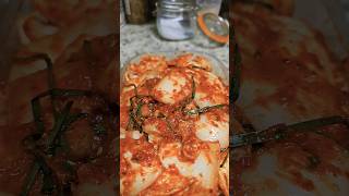 김치 담그기,배추 씻기,김치양념(퇴근후 김치만들기)Making kimchi after workshorts