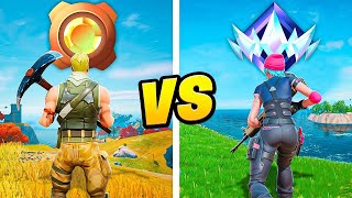 I Spectated BRONZE vs UNREAL Rank in Fortnite!