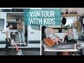 VAN LIFE TOUR: Family of Four DIY Sprinter Van Conversion | Van Life with Kids