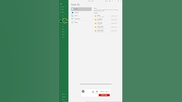 excel file saving | save file in excel