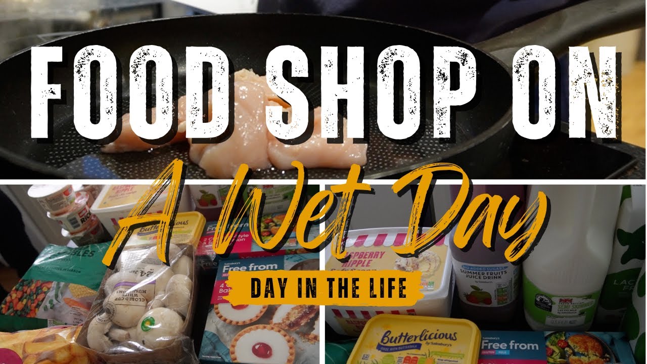 Food Shop On A Wet Day