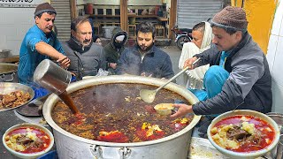 SPECIAL PESHAWARI SIRI PAYE RECIPE | 12 Hour Slow-Cooked Beef Paye | Heavy Breakfast In Pakistan screenshot 3