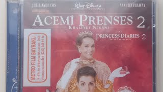Acemi̇ Prenses 2 The Princess Diaries 2 Walt Disney Home Entertainment Vcd Açiliş Fragmanlari