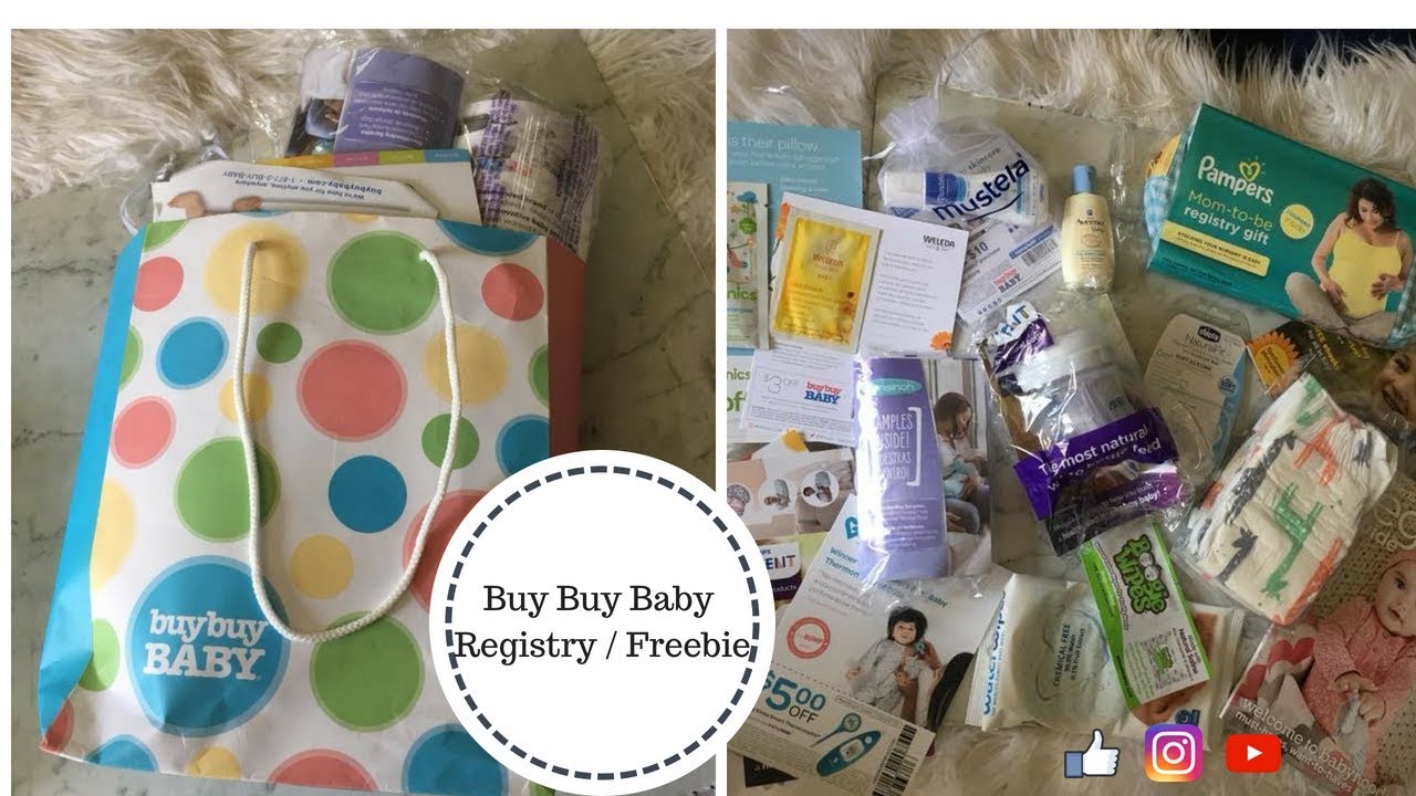 Buy Buy Baby Registry / Freebie (August 2018) YouTube
