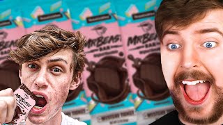 Eating Only Mr. Beast Chocolate for The Whole Day! (24 Hours...)