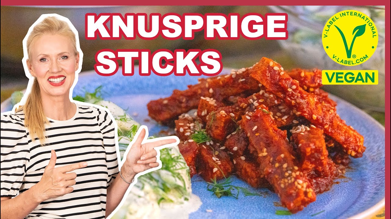 Viel Protein wenig Kalorien MEGA REZEPT  ✅ Knusprige Tofu - Steaks - Sticks  besser als Fleisch ❗️