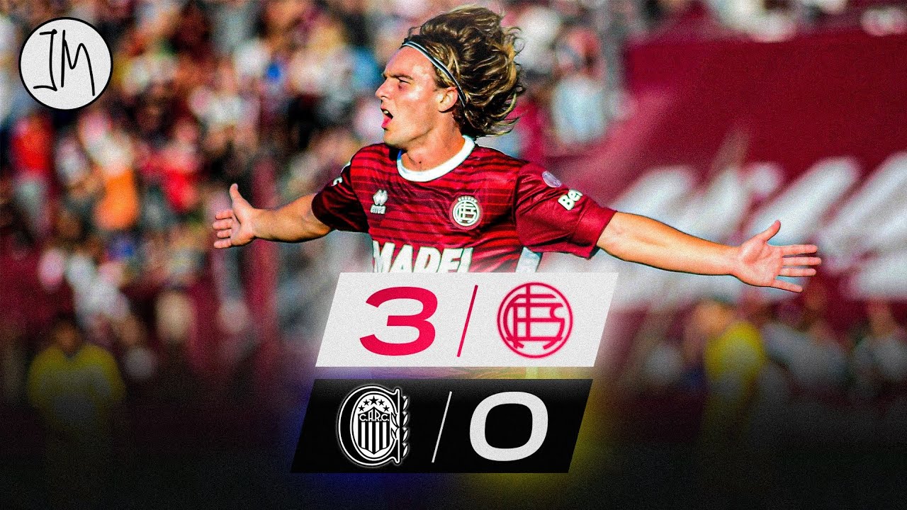 LANÚS sigue ganando: mucha autoridad en el 3-0 a Rosario Central