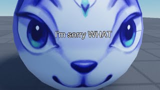 Pushing Krystal Spheres off the edge in Roblox (Why did I make this...)