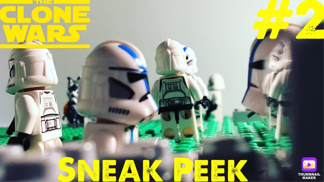 Lego Star Wars The Clone Wars Stop Motion Sneak peek #2 - YouTube