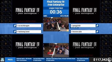 Final Fantasy IV: Free Enterprise League Forge Race (RPG Limit Break 2019 Part 46)