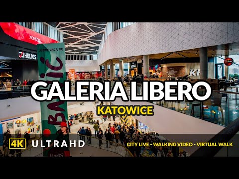 4K Zwiedzamy Galeria Libero, Katowice - DJI OSMO Pocket 2020 4k 60fps walking tour