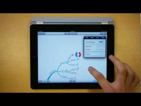 Tasks - iMindMap HD for iPad Quick Tips