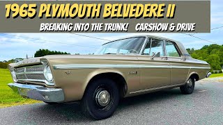 1965 Plymouth Belvedere II. Break Into the Trunk and Car Show and Drive! Vintage MoPar Walkaround