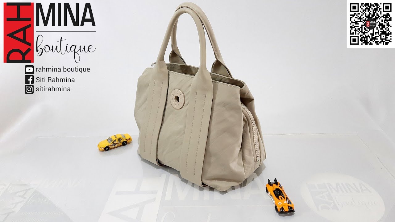 bimba y lola medium nylon handbag I review I unboxing