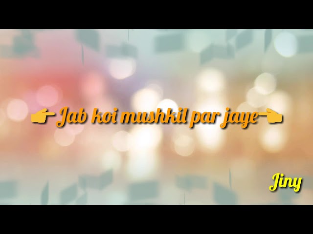 Jab koi baat(WhatsApp Status)