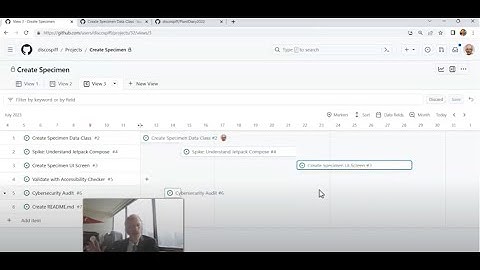 Use GitHub Roadmap to sequence tasks in a timeline view