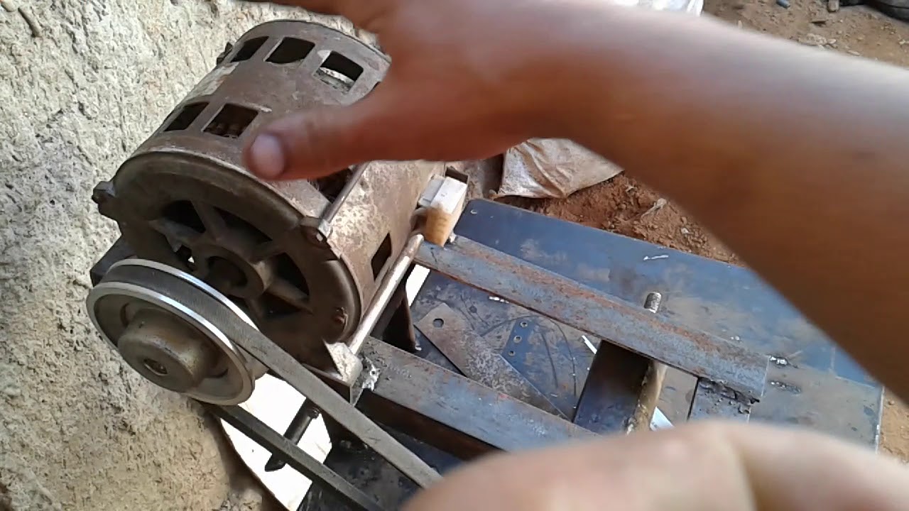 Policorte caseira. Feita com sucata  parte 2