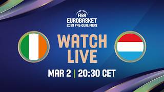 LIVE - Ireland v Luxembourg | FIBA EuroBasket 2029 Pre-Qualifiers screenshot 3