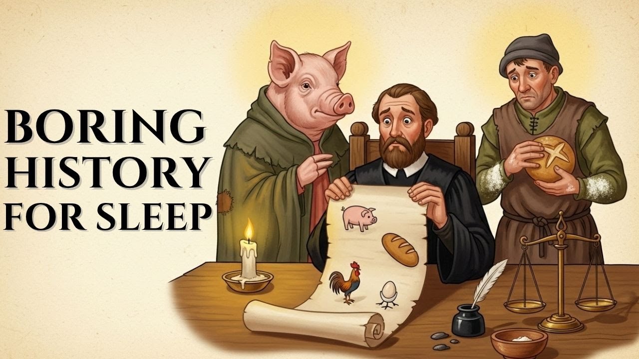 The STRANGE Laws of Medieval Europe | Boring History for Sleep