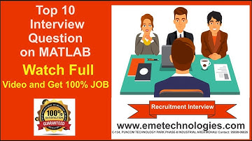 Top 10 Interview Question on MATLAB