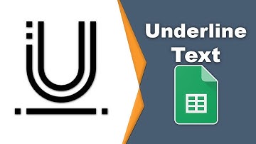 How to underline text in Google Spreadsheets Shortcut