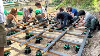 Capa Jardinier Paysagiste Construction Terrasse Bois Au Port De Lolivette