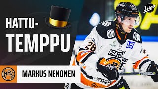 Markus Nenonen Iski Liiga-Uransa Ensimmäisen Hattutempun