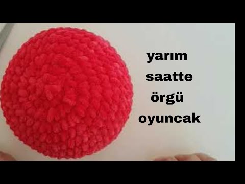 #kadife oyuncak#örgü top  amigurumi örgü top nasıl yapılır