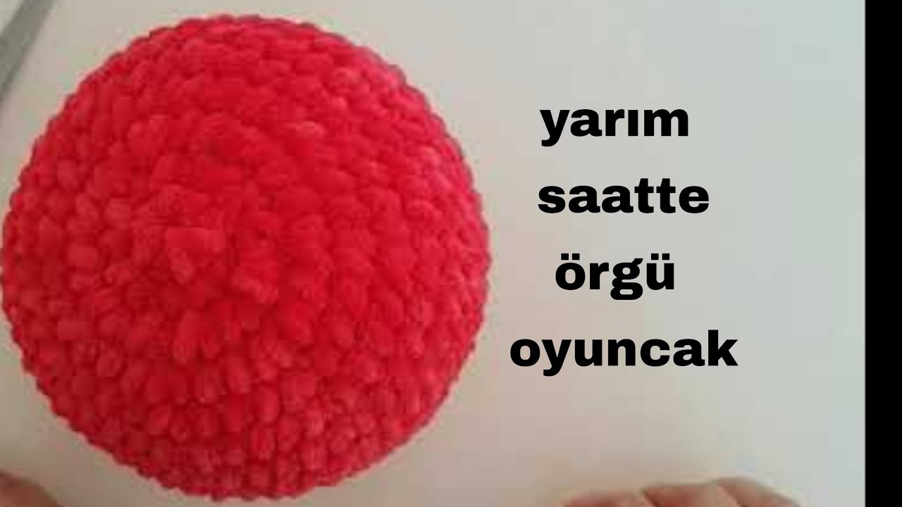 #kadife oyuncak#örgü top  amigurumi örgü top nasıl yapılır