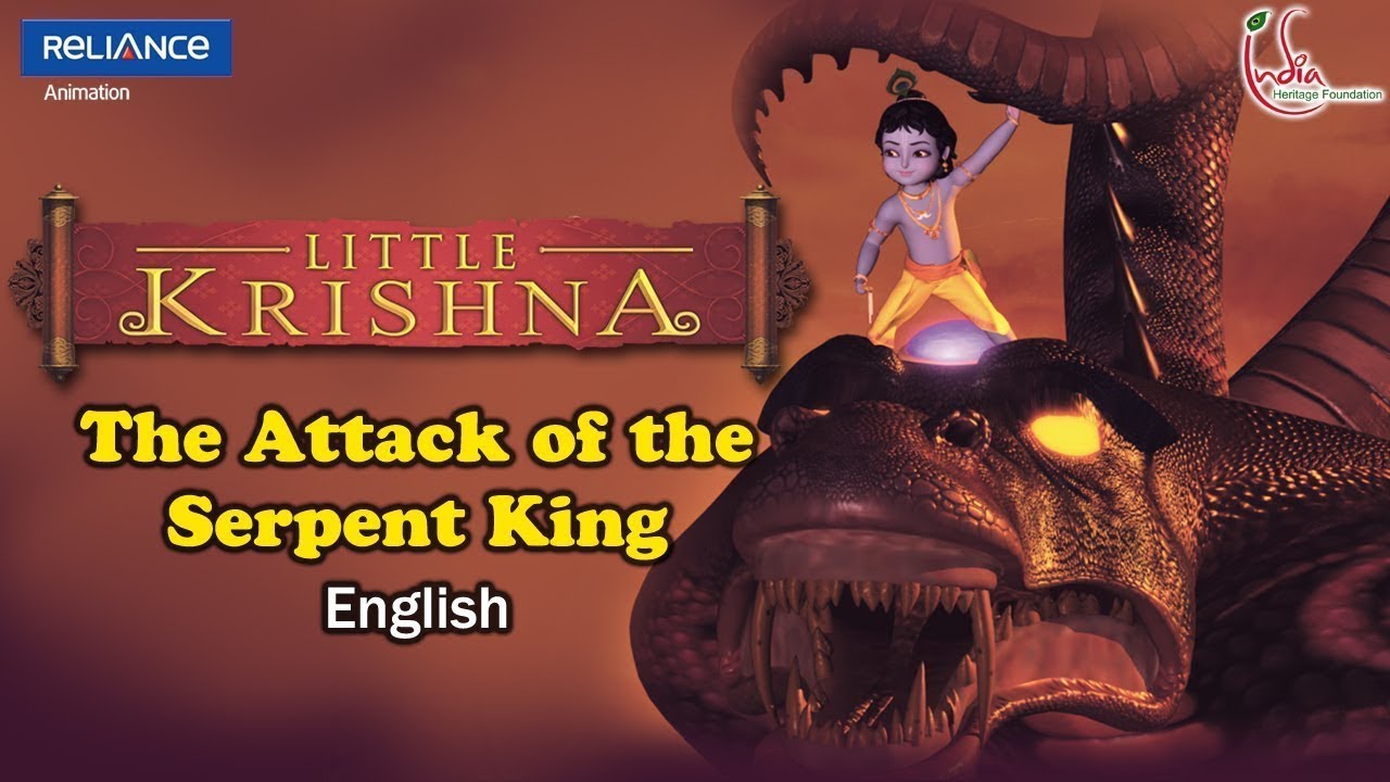 Little Krishna English   Episode 1 Attack Of Serpent King