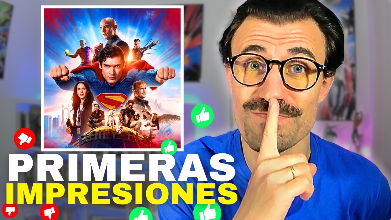 ¡YA HE VISTO SUPERMAN!😨 Esta es mi opinión SIN SPOILERS ¿Buen inicio del DCU?