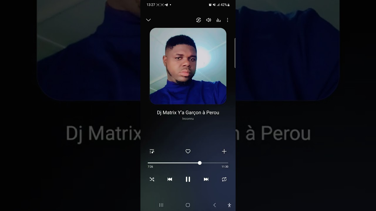 Dj Matrix Y'a Garçon à Perou.mp3