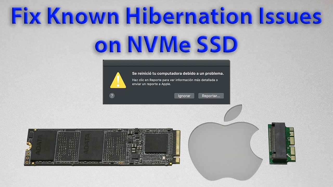  Update Fix Known Hibernation Issues on NVMe SSD