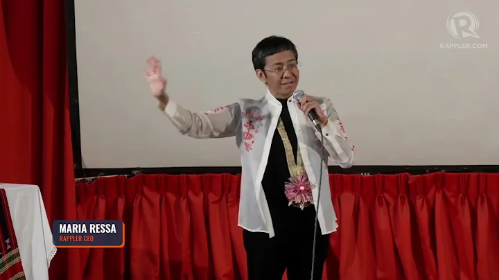 Maria Ressa on disinformation: Go beyond polarized politics