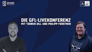 GFL-Livekonferenz - moderiert von Torben Dill und Philipp Forstner | SDTV Football GFL-Livekonferenz - moderiert von Torben Dill und Philipp Forstner | SDTV Football