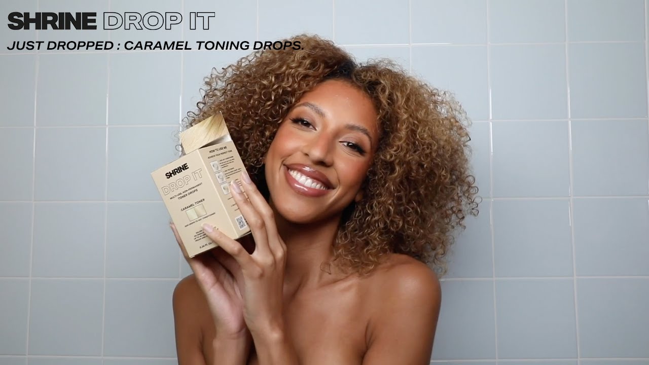 SHRINE DROP IT Toners Caramel toner tutorial YouTube