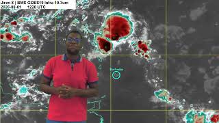 Possible Localized Activity Today And Tropical Wave Tonight🌦️⛈️: Daily Weather Briefing 01/08/2026