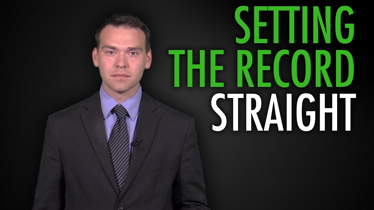 Jack Posobiec: Correcting the record on 