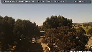 21 October 2018 - North Facing WeatherCam Timelapse