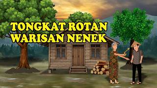 Tongkat Rotan Warisan Nenek, Demi Kebaikan Semua Psti Berjaln Lncar | Animasi Drama, #drama