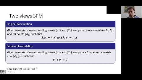 MVG 2021 WIS - Lecture 5 Essential Matrix