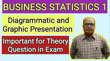 Business Statistics 1 I Diagrammatic and Graphic Presentation  Important for Theory Question in exam