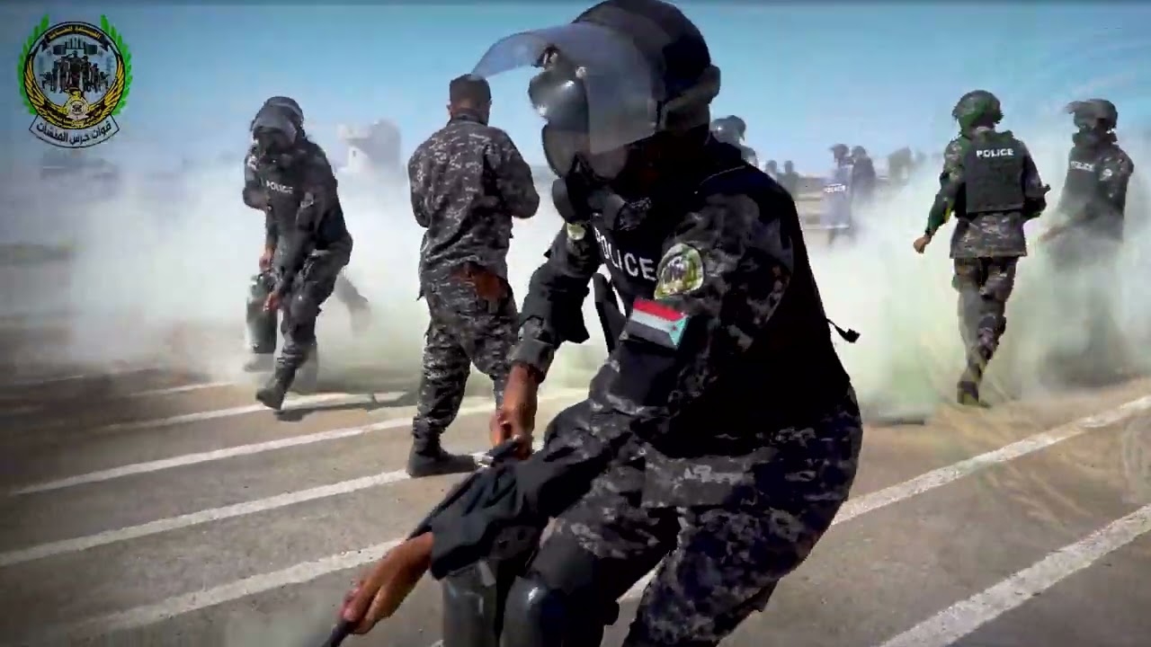 قوات حرس المنشآت تختم العام التدريبي 2023 بعرض حفظ النظام