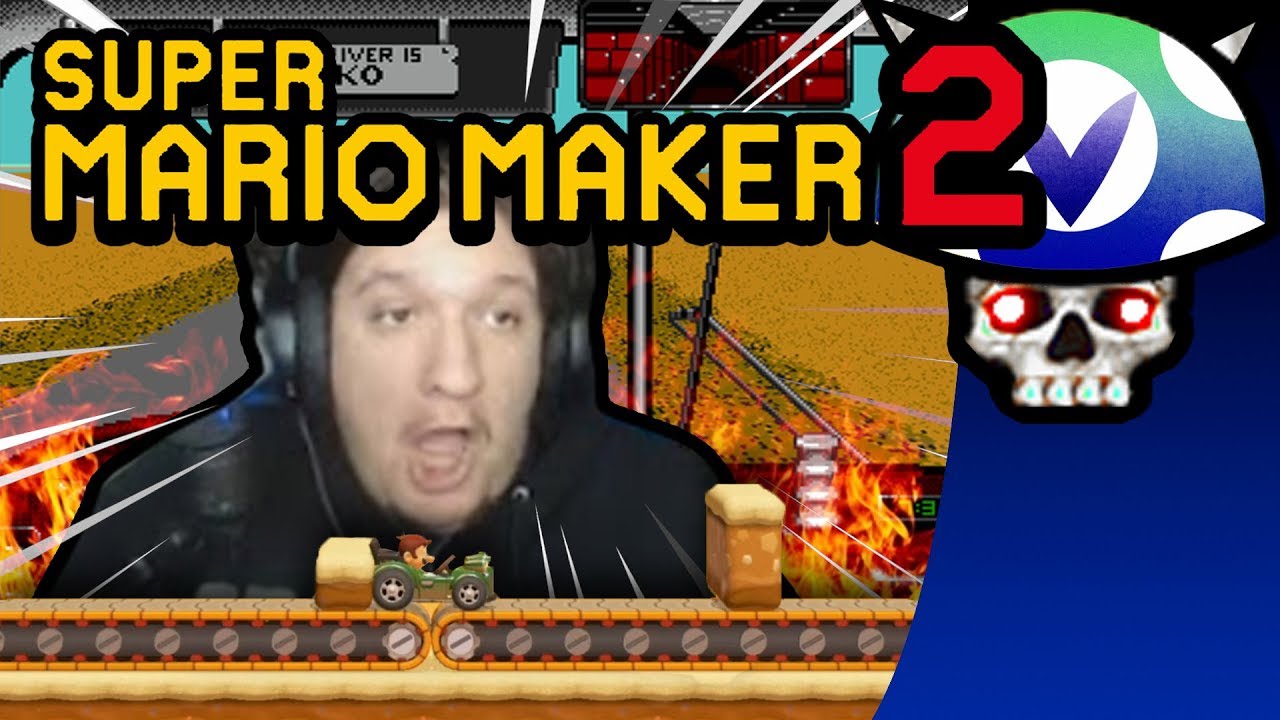 [Vinesauce] Joel Super Mario Maker 2 ( Simpleflip's Desert Bus