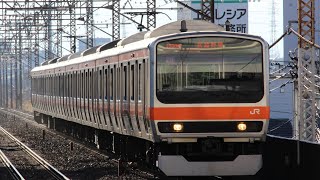 武蔵野線E231系MU8編成府中本町行き　2024.3.21