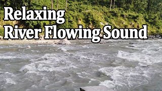 Beautiful Mountain River Flowing Sound || River Relaxing Nature Sound || Avi Nautiyal