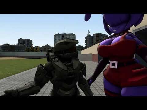 master chief y bonfie Test animation