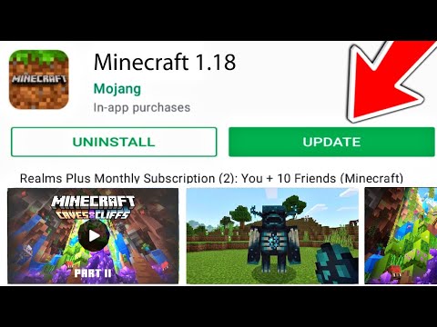 How to download Minecraft 1.18 Caves & Cliffs update APK file on Android